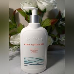 Thymes Body Lotion - 9.25 Fl Oz - Aqua Coralline.
